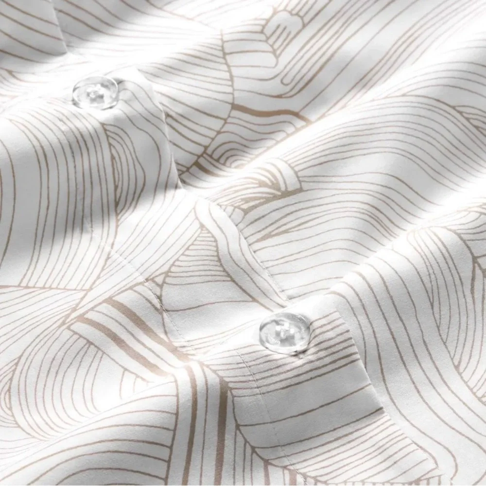 Brooklinen duvet cover oyster in pebble king / cali king size